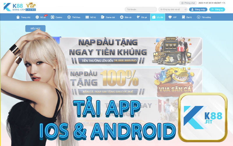 TẢI APP TRÊN IOS & ANDROID